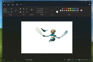 حذف پس‌زمینه تصاویر در نسخه آزمایشی Microsoft Paint امکان‌پذیر شد
