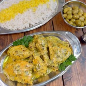 طرز تهیه مرغ ماستی، یک غذای فوق العاده خوشمزه و ساده!