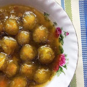 طرز تهیه کمپوت گوجه سبز، یک دسر جذاب و جدید!