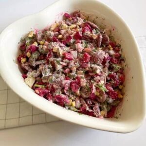 طرز تهیه سالاد لبو، یک سالاد زمستانی مجلسی و خوشرنگ!