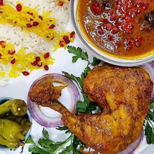 طرز تهیه مرغ زرشکی، یک غذای مجلسی برای مهمانی!