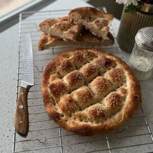 طرز تهیه نان بربری ترکیه ای خانگی برای عاشقان نان‌های سنتی
