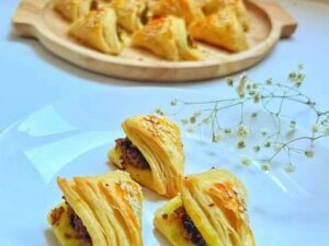 طرز تهیه پیراشکی لایه ای، ایده‌ای برای میان وعده خوشمزه