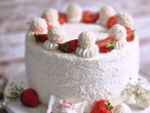طرز تهیه کیک رافائلو؛ انتخابی عالی برای مهمانی و دورهمی