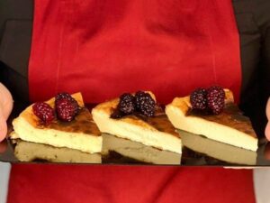 طرز تهیه چیز کیک سن سباستین؛ دسری شیک و لاکچری از اسپانیا